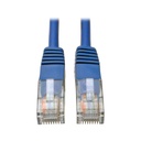 Cable patch cat5e utp moldeado 350mhz rj45 m/m azul 1.83m