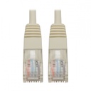 Cable patch cat5e utp moldeado 350mhz rj45 m/m blanco 3.05m