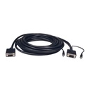 Cable vga coaxial c/ rgb coax y audio monitor hd15 3.5mm 7.62m