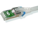 Patch cord z-max cat6a s/ftp, cm/ls0h, 3ft, color blanco, versión bulk (sin empaque individual)