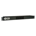 Pdu monofasico basico 1.6-3.8k 16a 100-240v instalacion 1u en rac