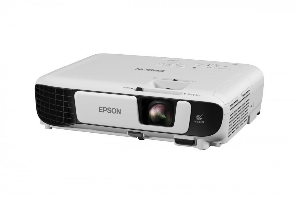 Videoproyector epson powerlite w52+, 3lcd, wxga, 4000 lumenes, usb, hdmi, wifi