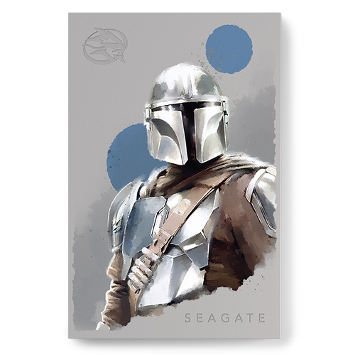 Disco Duro Externo Seagate FireCuda 2.5" 2TB USB 3.0 Edición Star Wars The Mandalorian Para Mac/PC