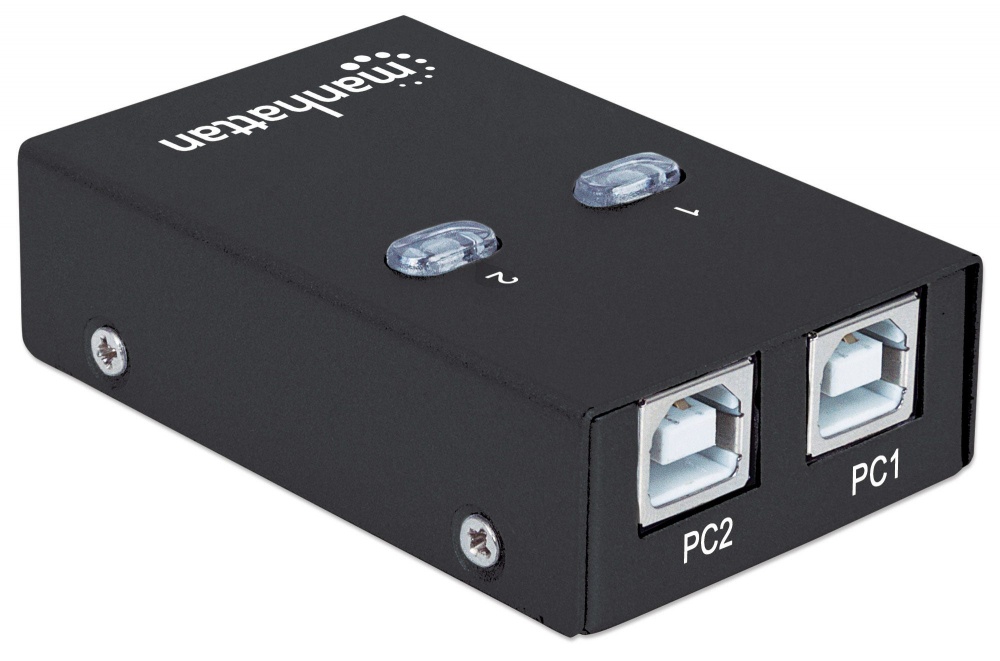 Switch Hi-Speed USB 2.0 Manhattan 162005 2 Puertos