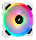 Ventilador para Gabinete Corsair LL120 RGB Luz Dual 120mm Blanco