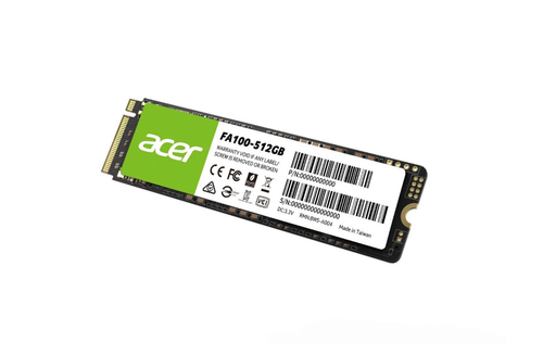 Unidad De Estado Solido SSD Acer FA100 NVMe 512GB PCI Express 3.0 M.2