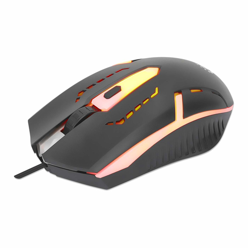 Mouse Gamer Manhattan Óptico 190206 Alámbrico USB-A 1500DPI