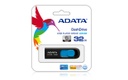 Memoria usb adata uv128 256gb usb tipo a, color negro/azul, (auv128-256g-rbe)